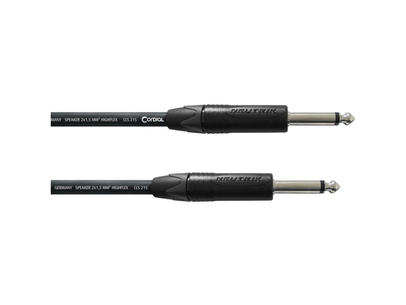 Cordial CPL 1 PP speaker cable, 1m, black : photo 1