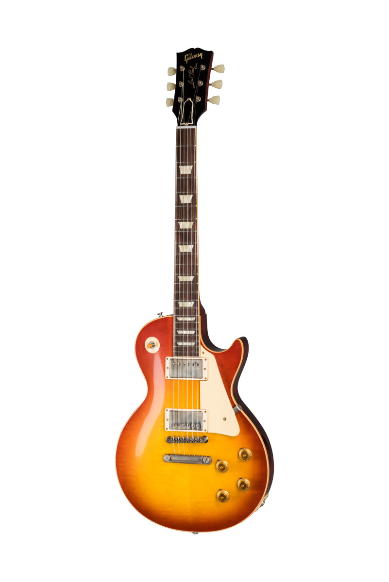 Gibson Custom Shop 1958 Les Paul Standard Reissue, Washed Cherry Sunburst : photo 1