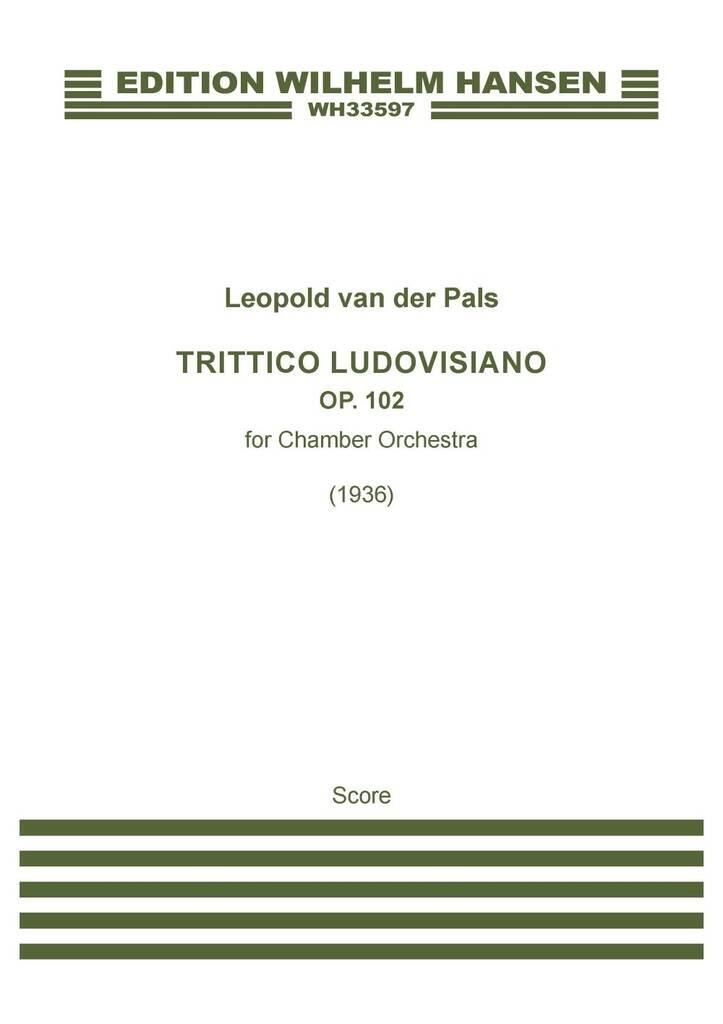 Trittico Ludovisiano Op. 102 (score) : photo 1
