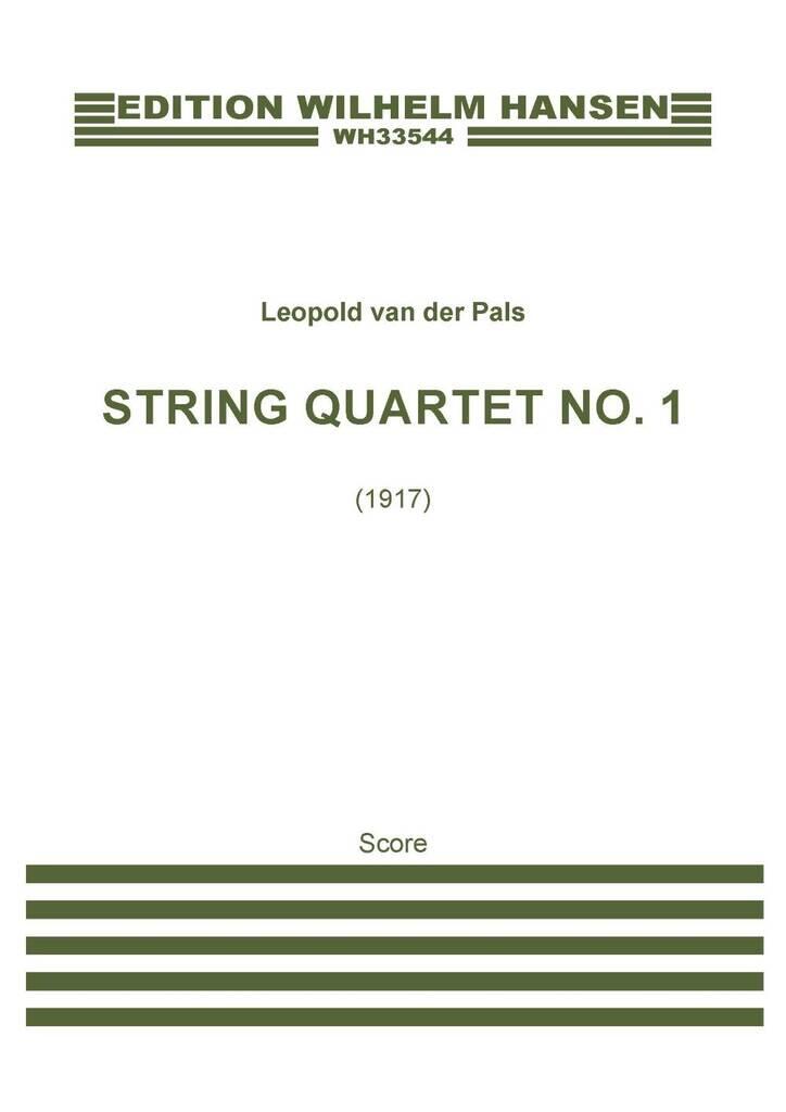 String Quartet no. 1 Op. 33 (1917) : photo 1