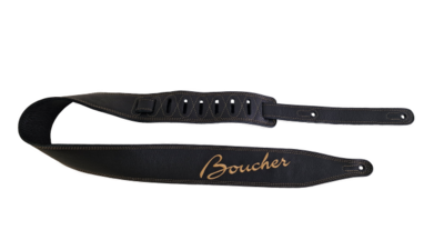 Boucher Guitares Deluxe leather black