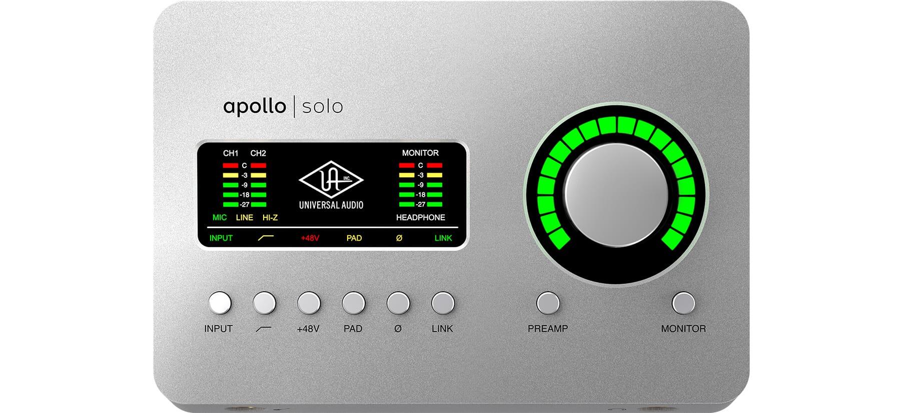 Universal Audio Apollo Solo USB Heritage Edition (Desktop / Win) : photo 1