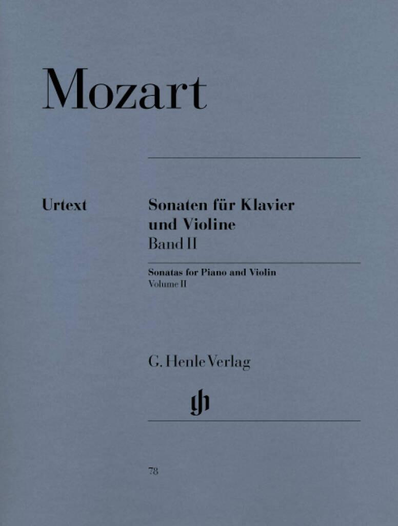 Sonates vol. 2 K.296 K.376-K.380 (Aurnhammer) pour violon et piano : photo 1