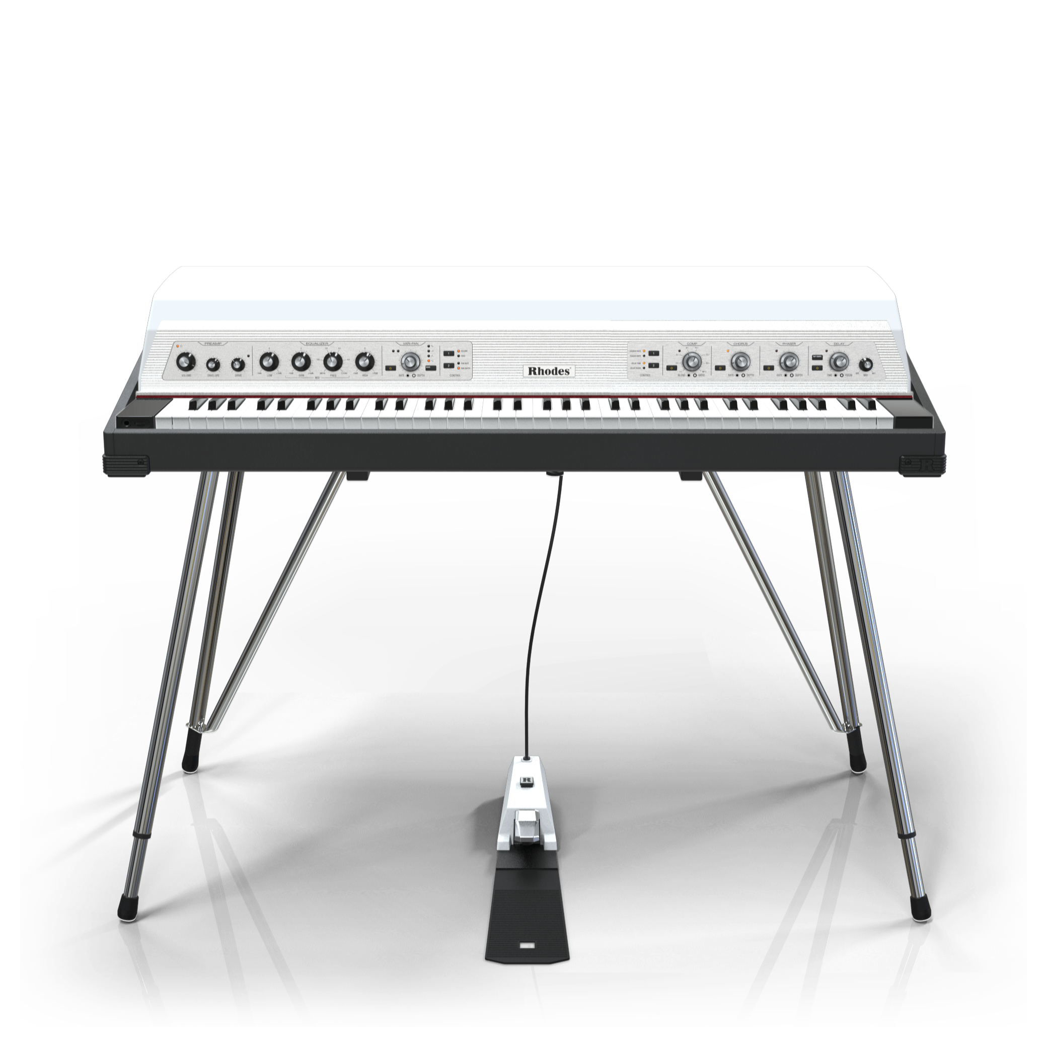 Rhodes MK8 Classic Black - Bollard MusiqueRhodes MK8 Classic Black - Bollard Musique  