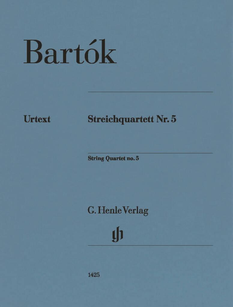 Streichquartett Nr. 5 Quatuor à cordes n5(parties séparées) : photo 1