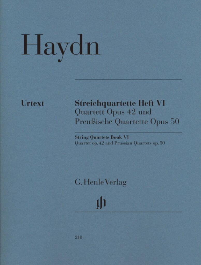Streichquartette Heft 6 - Quartette Opus 42 & Preussische Quartette Opus 50String Quartets Book VI - Quartet op. 42 & Prussian Quartets op. 50 : photo 1