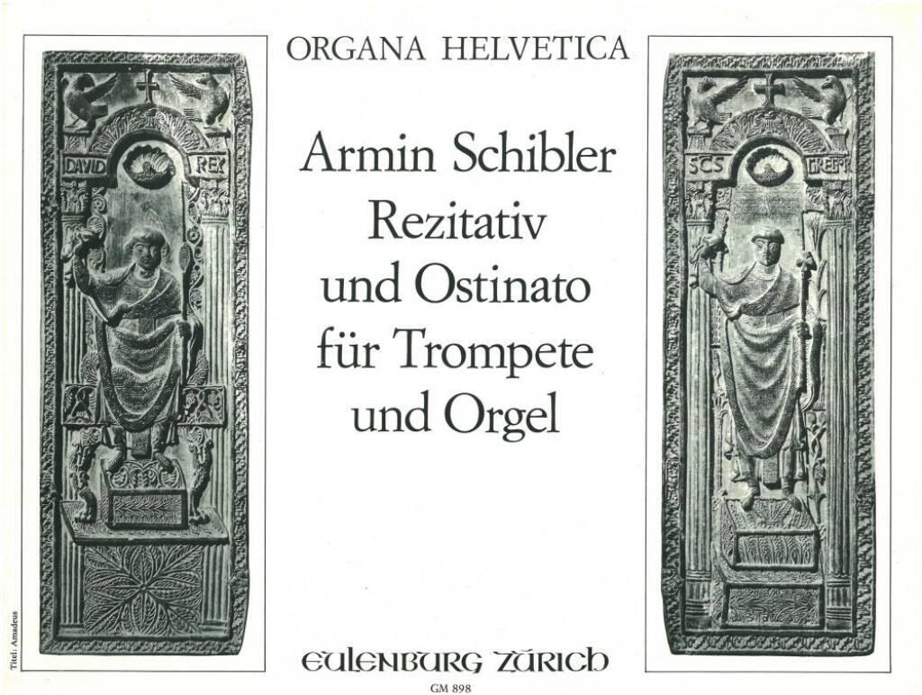 Rzitativ und Ostinato für Trompete und OrgelRecitativ and Ostinato for trumpets and organ : photo 1