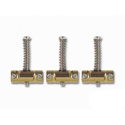 Gotoh IN-TUNE BS IN-TUNE BS COMPENSATED SADDLES FOR TELE POLISHED BRASS (3pcs)