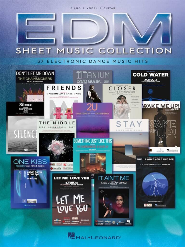 EDM Sheet Music Collection - 37 electronic dance music hits : photo 1