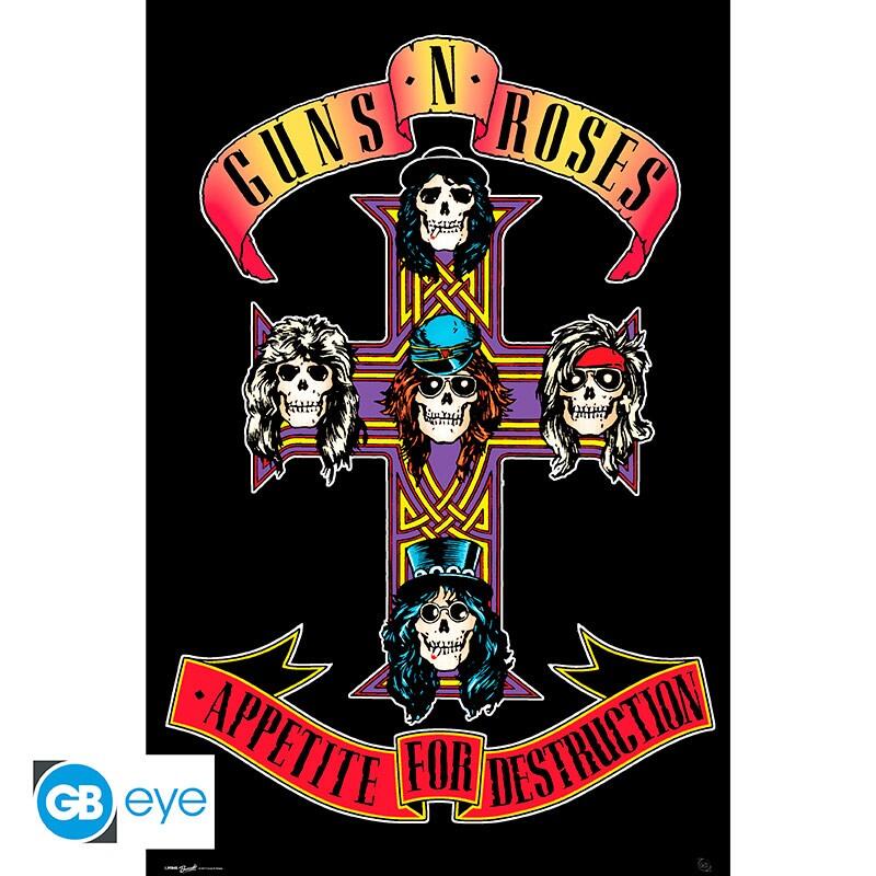 GB Eye Music Poster GUNS N