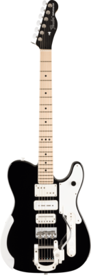 Fender Jack White Triplecaster, Maple Fingerboard, Black