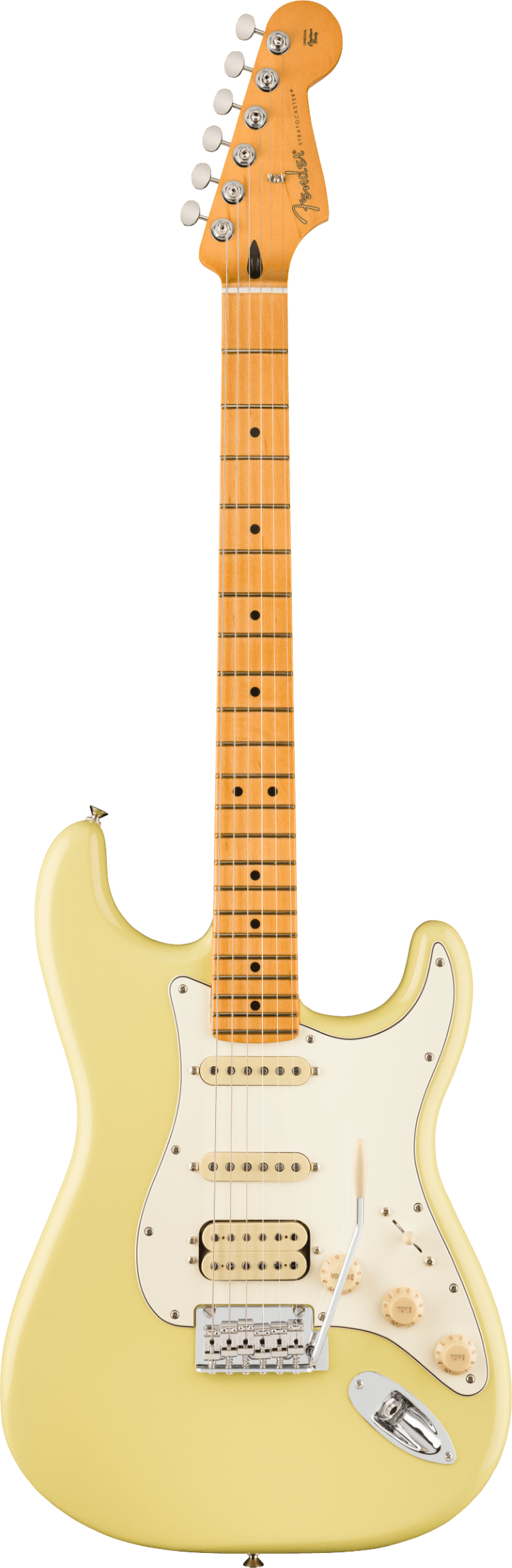 Fender Player II Stratocaster HSS, Maple Fingerboard, Hialeah Yellow