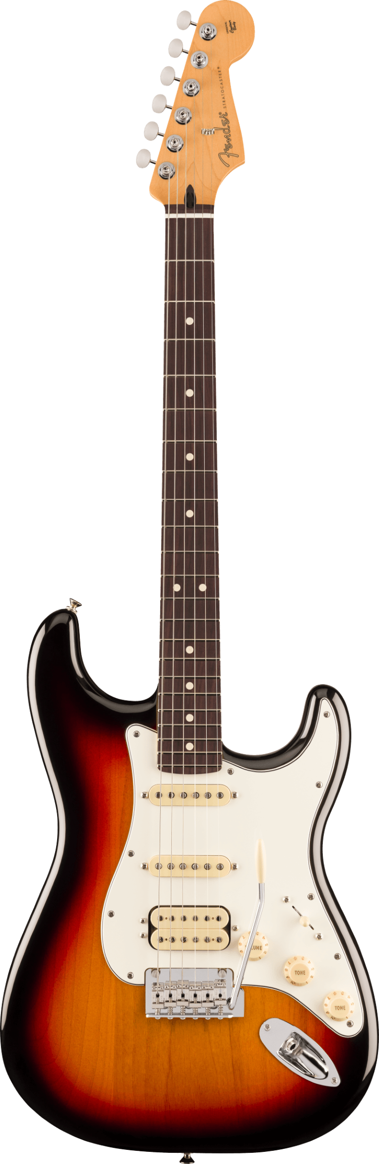Fender Player II Stratocaster HSS, Palisandergriffbrett, 3-Color Sunburst : photo 1
