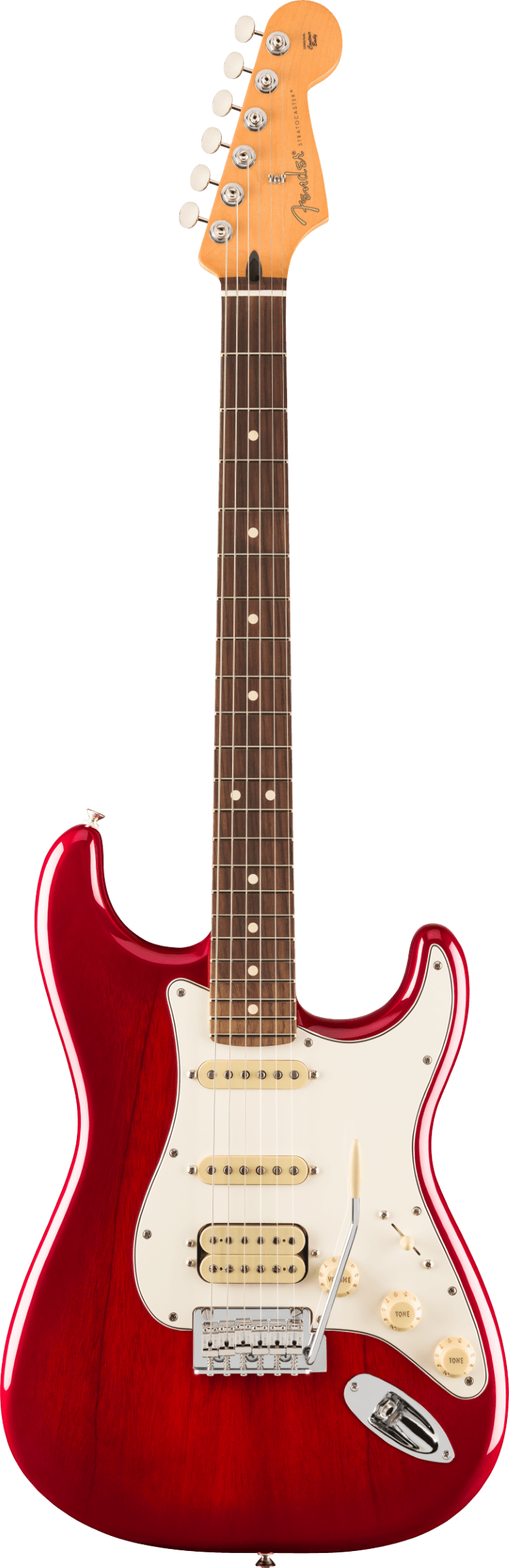 Fender Player II Stratocaster HSS, Rosewood Fingerboard, Transparent Cherry Burst