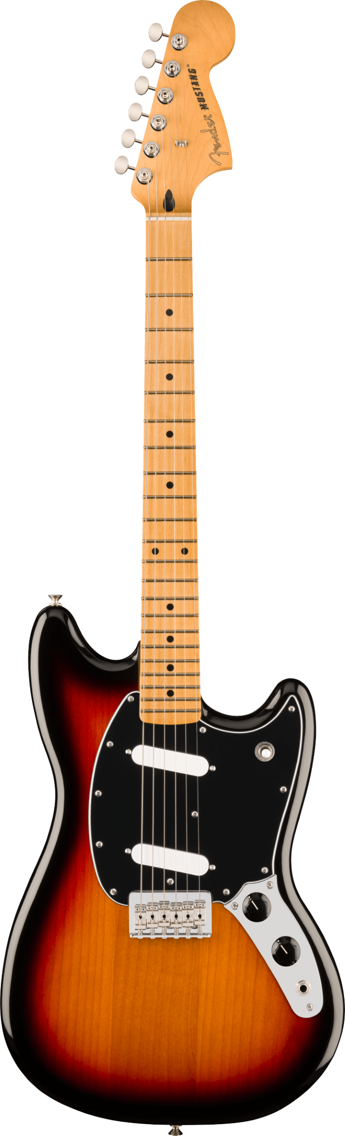 Fender Player II Mustang, Maple Fingerboard, 3-Color Sunburst