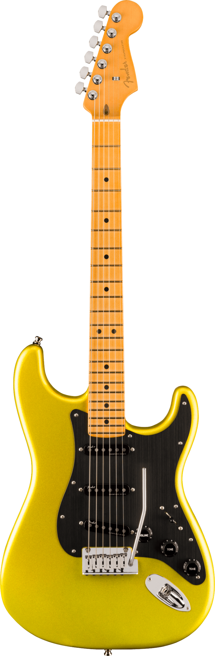 Fender American Ultra II Stratocaster, Maple Fingerboard, Solar Flare