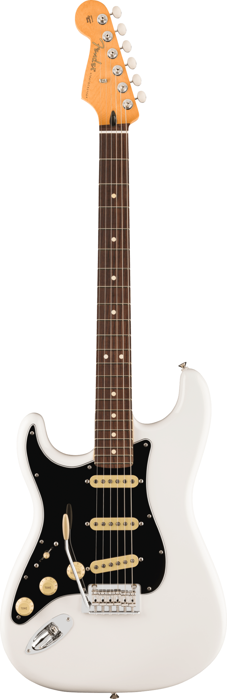 Fender Player II Stratocaster Left-Hand, Rosewood Fingerboard, Polar White : photo 1