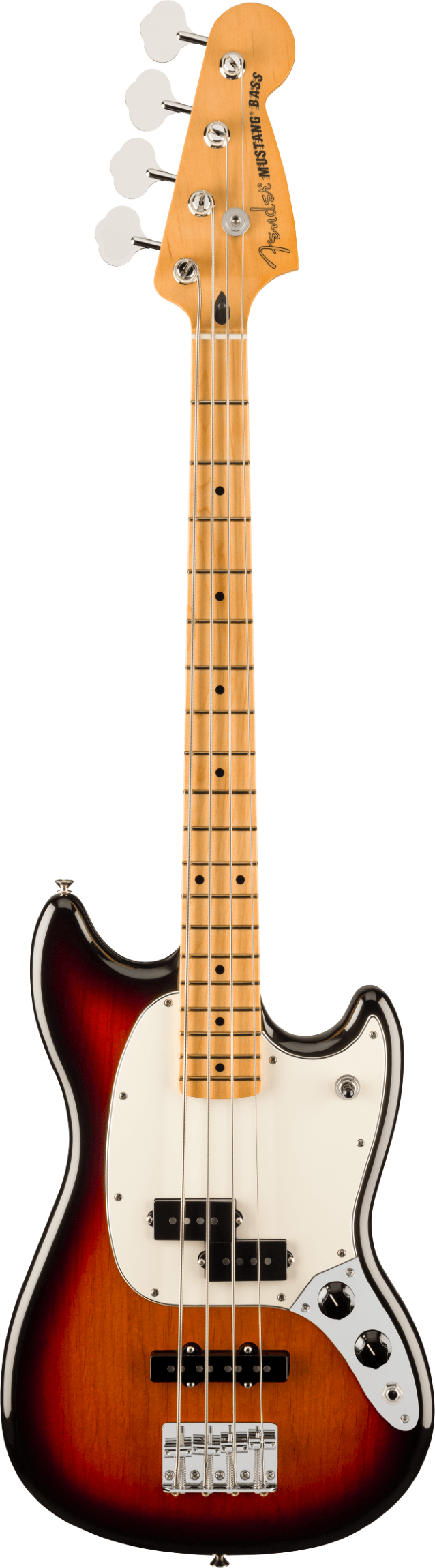 Fender Player II Mustang Bass PJ, Ahorngriffbrett, 3-Color Sunburst : photo 1