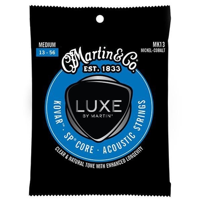 Martin & Co Luxe by Martin Kovar Set, Superior Performance .013-.056 Nickel-Cobalt, Medium