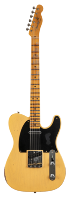 Fender Custom Shop Limited Edition Tomatillo BG Telecaster Relic Maple Neck Aged Nocaster Blonde