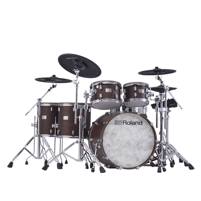 Roland VAD716-SW KIT FLAGSHIP V-DRUMS ACOUSTIC DESIGN - SATIN WALNUT