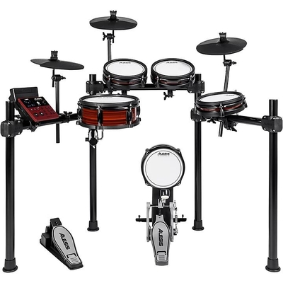 Alesis Nitro Pro Kit Premium 8-Piece Electronic Drum Kit mit Mesh Heads und Bluetooth