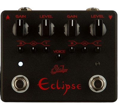 Suhr Guitars Eclipse Black Dual-Channel Overdrive/Distortion Pedal