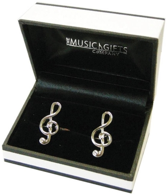 Manschettenknöpfe Violinschlüssel