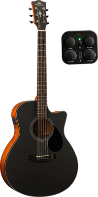 Kepma Guitars EACE+ K10 Grand Auditorium Black