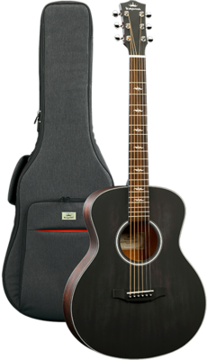 Kepma Guitars FS36 Mini OM Black