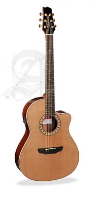 Alhambra Semi-acoustic Cross-Over - CSs-3 CW E9