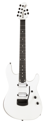 Ernie Ball Music Man Jason Richardson 6-string Cutlass, Empress White