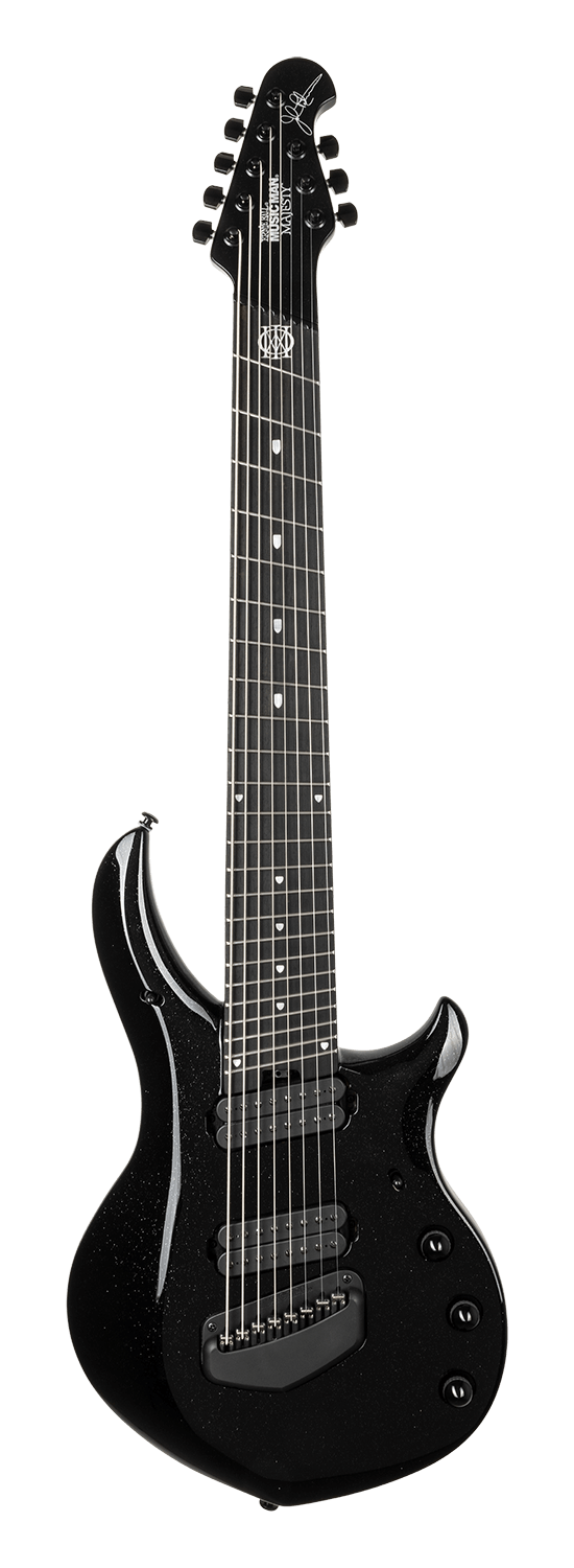 Ernie Ball Music Man Majesty 8-String, Black Frosting