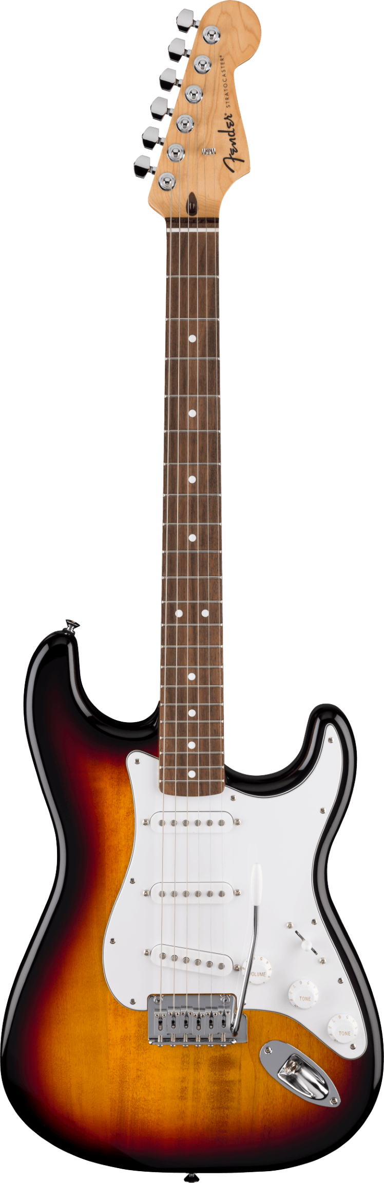 Fender Standard Series Stratocaster, Laurel Fingerboard, 3-Colour Sunburst