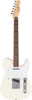 Fender Standard Telecaster, Laurel Fingerboard, White Pickguard, Olympic White
