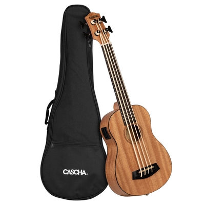 CASCHA VERLAG Ukulele Bass Mahogany Pack