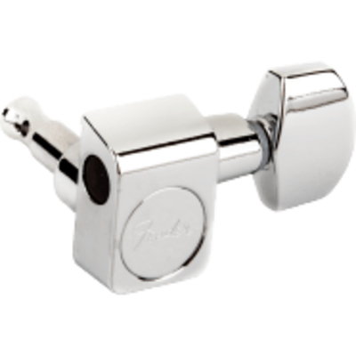Fender Standard Series Guitar Tuning Machine, Chrome, Each
