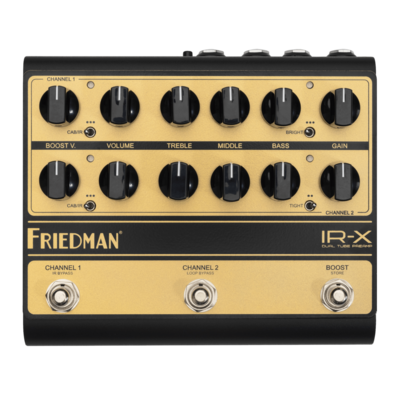 FRIEDMAN IR-X ALL-TUBE PREAMP, IR TECHNOLOGY, COMPACT SIZE