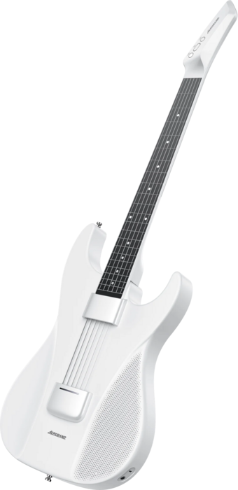 Aeroband Guitar White With bag - Boullard Musique