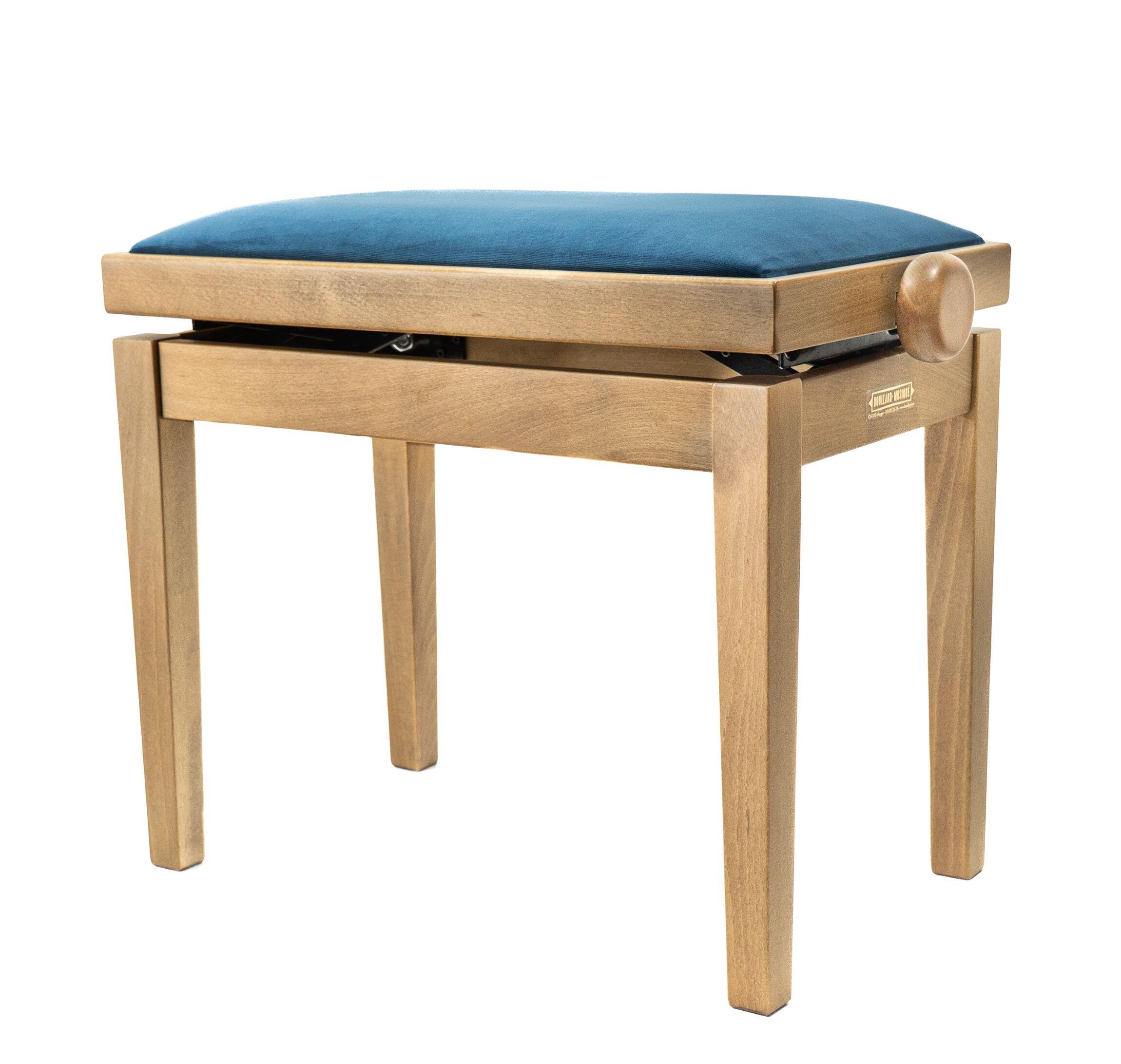 Hidrau Model TOLEDO BG27 Chêne Oak Mat / Velours Bleu