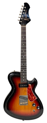Novo Guitars Solus F2, 3-Tone Burst