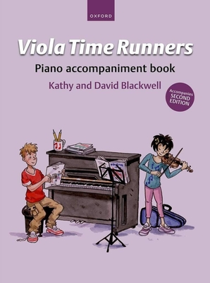 Viola Time Runners Accompagnement Piano - A second book of pieces for viola