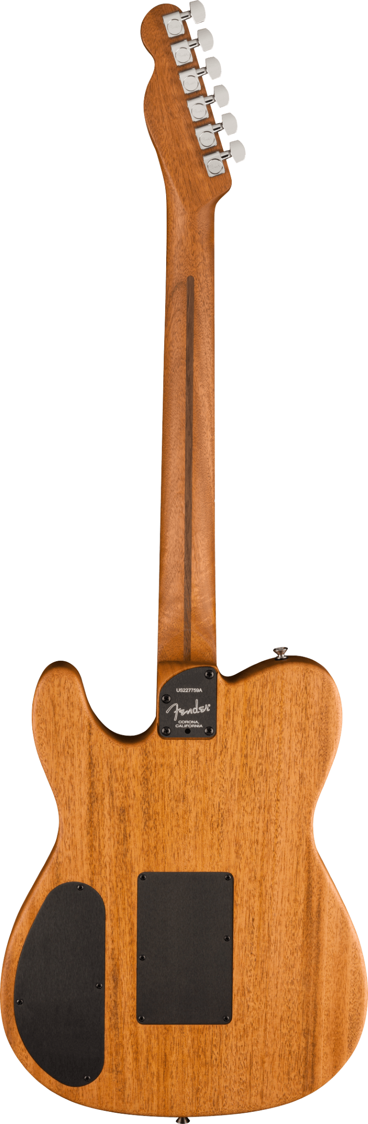 Fender American Acoustasonic Telecaster All-Mahogany, Ebony Fingerboard, Bourbon Burst