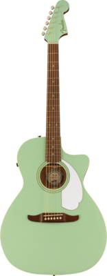 Fender Newporter Player, Walnut Fingerboard, White Pickguard, Surf Green