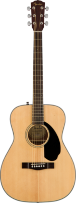 Fender CC-60S Concert, Walnut Fingerboard, Natural