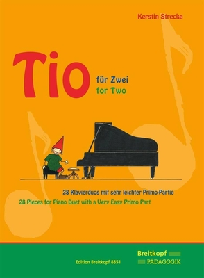 Tio für zwei 28 Klavierduos miet sehr leichter Primo-partie - Tio for two 28 pices for piano duet with very easy primo part