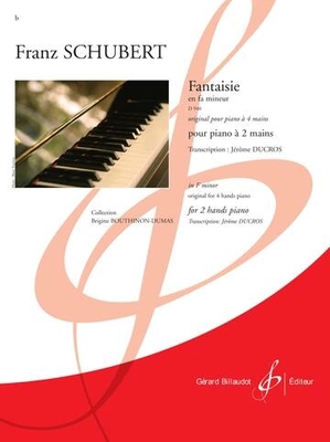 Gérard Fantaisie en fa mineur op. 103 D.940 (arrangement pour piano solo)