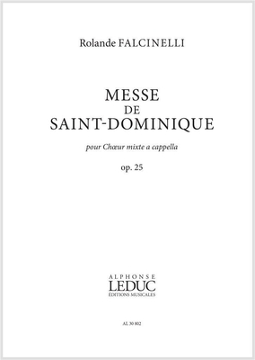 Alphonse Messe de Saint-Dominique Op. 25 (choeur mixte a capella)
