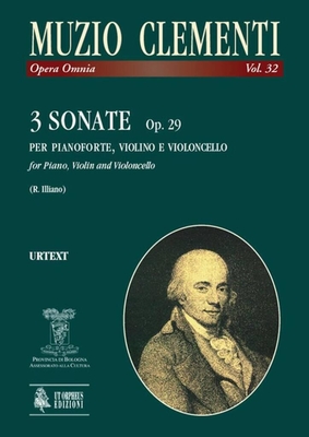 3 Sonate Op. 29 for piano (harpsichord), violin and violoncello
