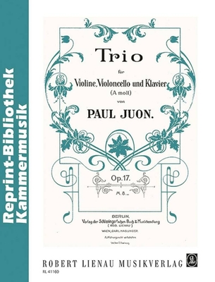 Trio in A moll Op. 17 für Violine, Violoncello und Klavier